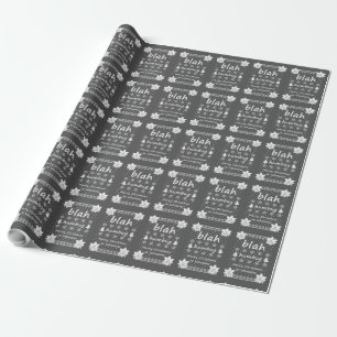Papier Cadeau Fumisterie de BLAH……