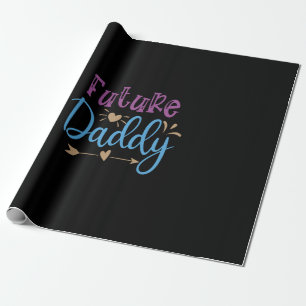 Papier Cadeau futur papa