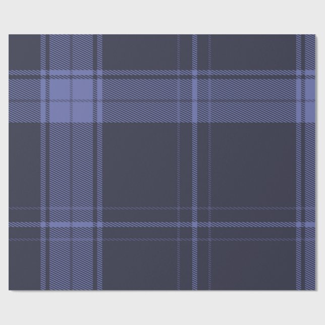 Papier Cadeau Future Dusk Tartan (Plat)