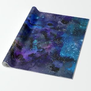 Papier Cadeau Galaxie