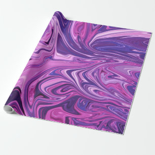 Papier Cadeau Galaxie Abstraite peinture colorée Meilleur abst