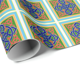 Papier Cadeau Galway celtique