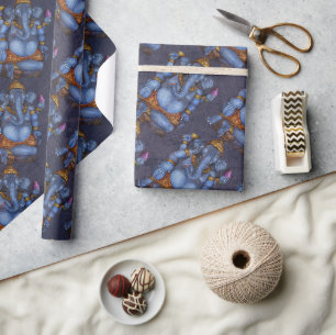 Papier Cadeau Ganesha