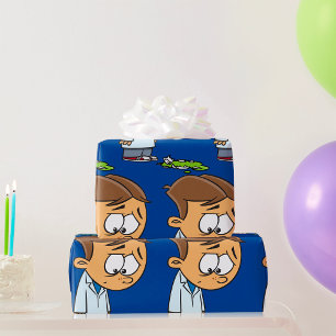 Papier Cadeau Garçon Laisser Une Expérience