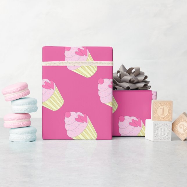 Papier Cadeau Gâteau décoré illusima (Baby Shower)