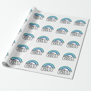 Papier Cadeau Gay masculin et fier