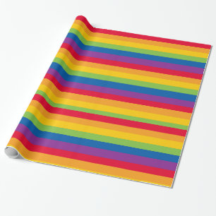 Papier Cadeau Gay Stripes