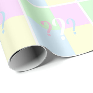 Papier Cadeau Genre révéler papier d'emballage de point d'interr