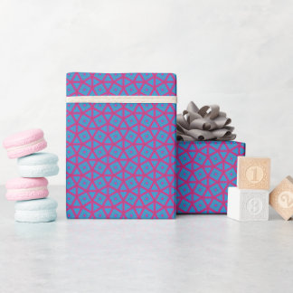 Papier Cadeau Géométrie lunaire