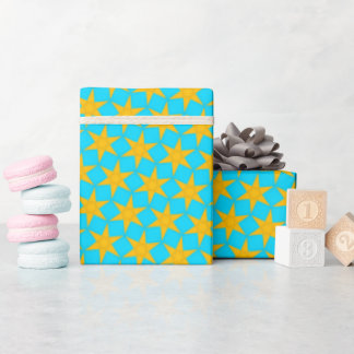 Papier Cadeau Géométrie lunaire
