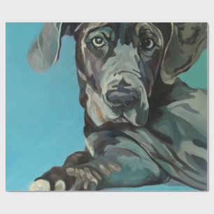 Papier Cadeau George le papier d'emballage de great dane