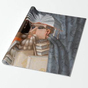 Papier Cadeau Giuseppe Arcimboldo - Le Bibliothécaire