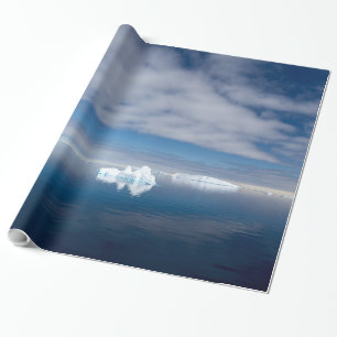 Papier Cadeau Glace flottante en Antarctique
