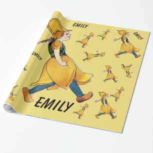 Papier Cadeau God Floral Funny Girl