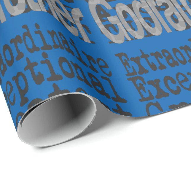 Papier Cadeau Godfather (Coin rond)