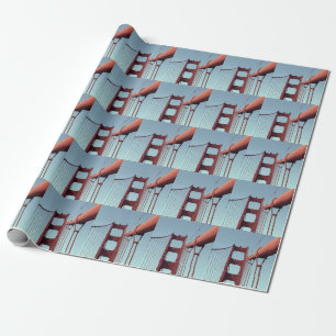 Papier Cadeau Golden gate bridge unique, photo de San Francisco