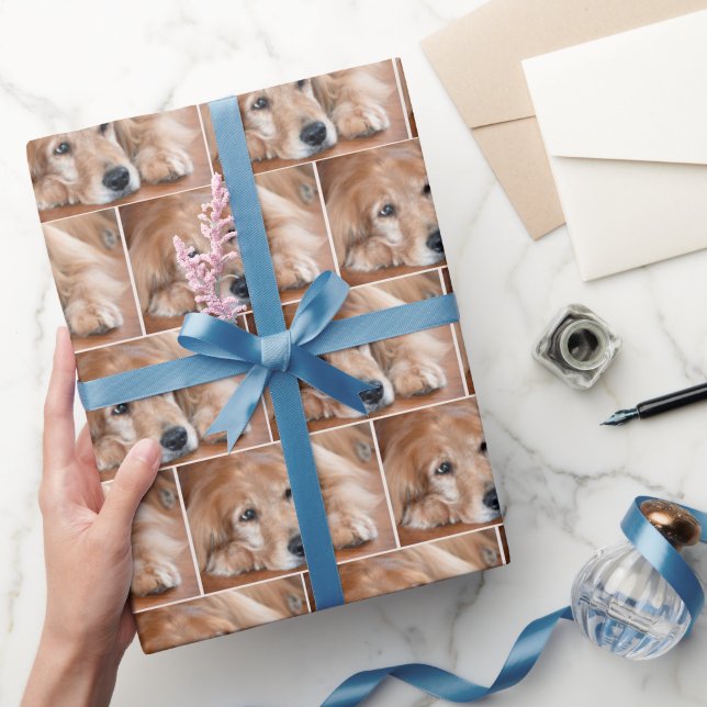 Papier Cadeau Golden Retriever (Cadeaux)