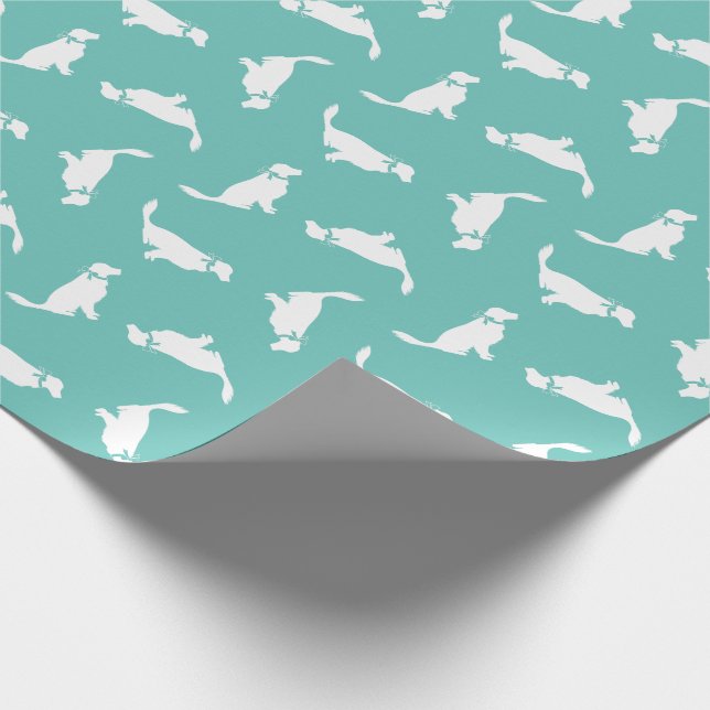 Papier Cadeau Golden Retriever (Coin)