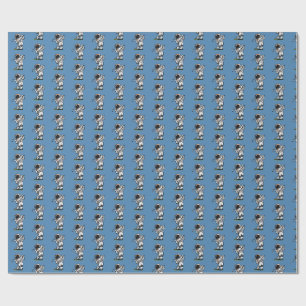Papier Cadeau Golf Astronaute