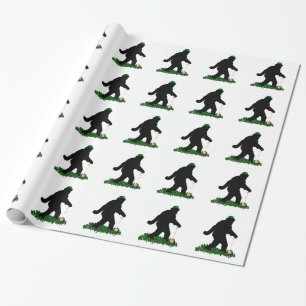 Papier Cadeau Gone Squatchin' le jour de la Saint Patrick