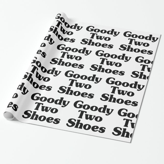 Papier Cadeau Goody Two Chaussures (Déroulé)
