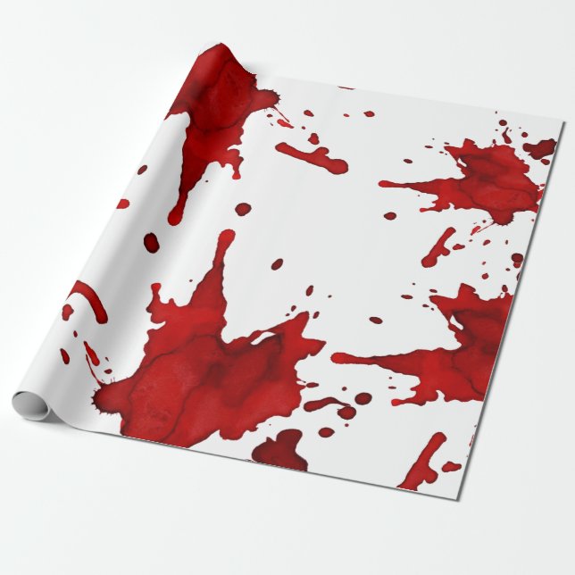 Papier Cadeau Gouffre de sang (Déroulé)