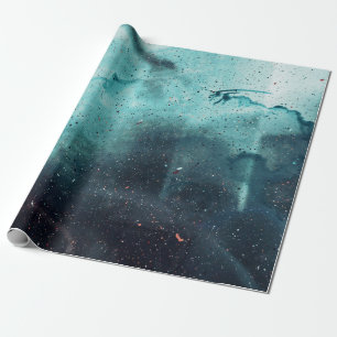 Papier Cadeau gouttelettes d'eau sur vitre