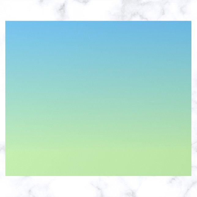 Papier Cadeau Gradient bleu et vert (Créateur téléchargé)