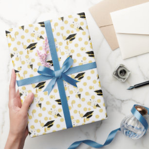 Papier Cadeau Graduation Confetti Magic