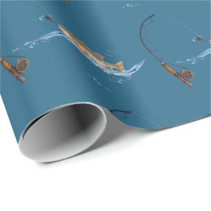Papier Cadeau grand poisson au pôle de pêche