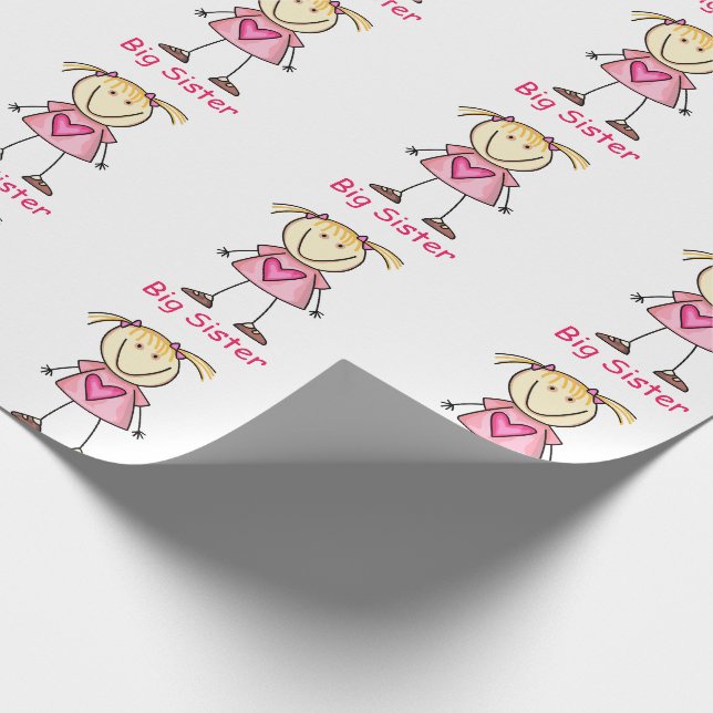 Papier Cadeau Grande soeur (Coin)
