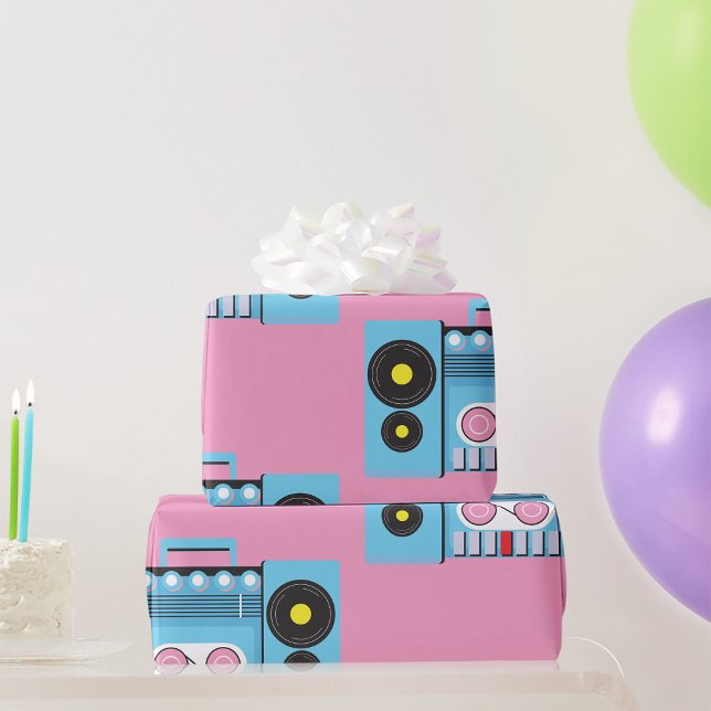 Papier Cadeau Grande Stéréo (Créateur téléchargé)