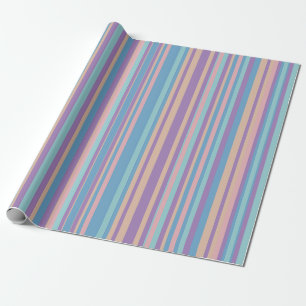 Papier Cadeau Grandes colorées Danois Pastel Motif