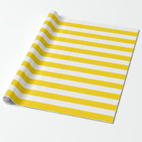 Grandes rayures jaunes et blanches d'or