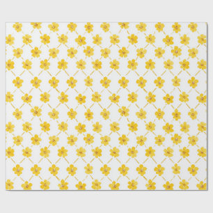 Papier Cadeau Grandmillénaires jaunes