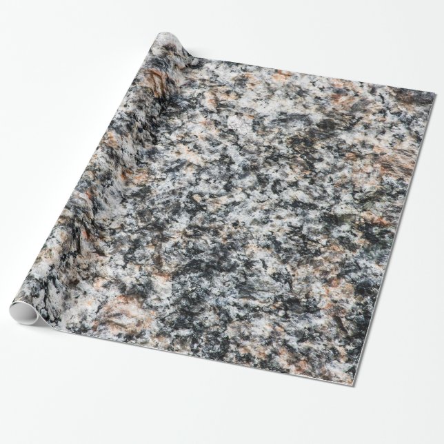 Papier Cadeau Granit - Hard Rock (Déroulé)