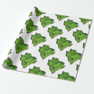 Papier Cadeau Grenouille
