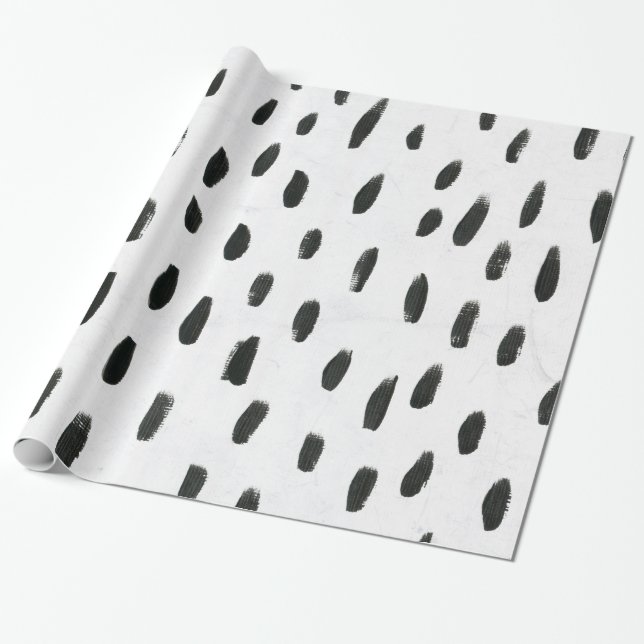 Papier Cadeau griffonnage tiré par la main (Déroulé)