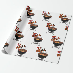 Papier Cadeau Grillades à chaud