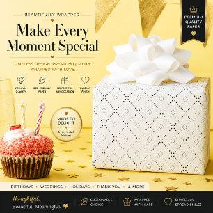 Papier Cadeau Grille transparente PNG Superposition de texture
