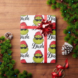 Papier Cadeau Grinch Le Dude