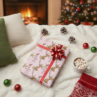 Papier Cadeau Grinch | Max et Cindy Lou Who