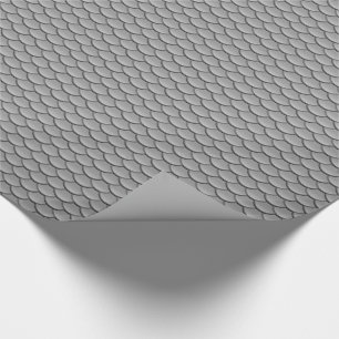 Papier Cadeau Gris Motif Cool chic