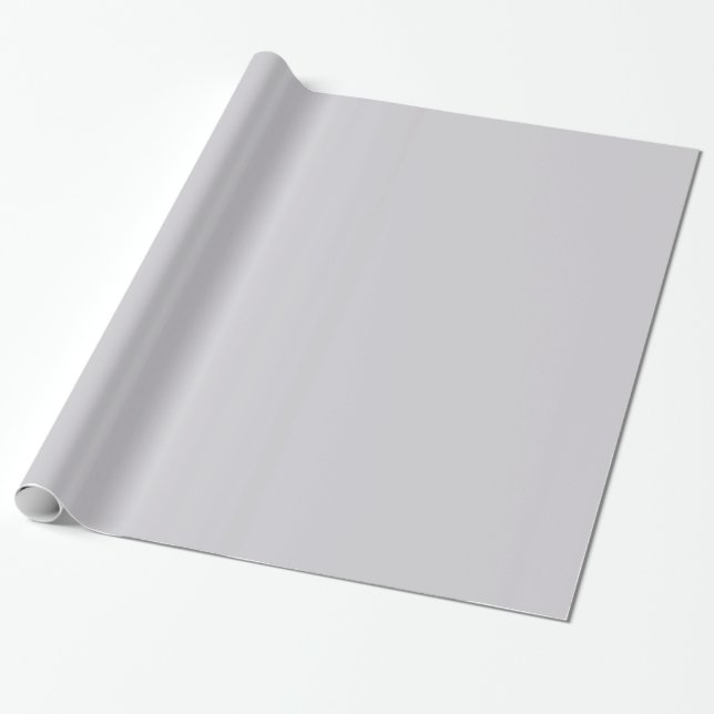 Papier Cadeau Gris solide (Déroulé)