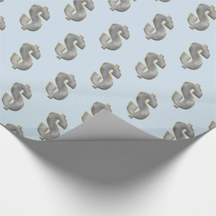 Papier Cadeau Gros argent