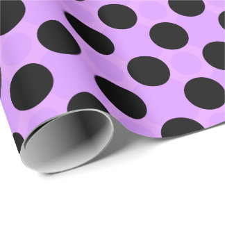 Papier Cadeau Gros Polkadots