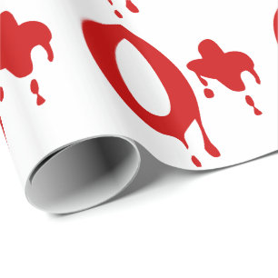 Papier Cadeau Groupe sanguin O+ Positif #Hôpital d'horreur