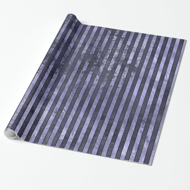 Papier Cadeau Grunge pourpre et noir (Déroulé)