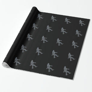 Papier Cadeau Grunge Squatching Style Bigfoot