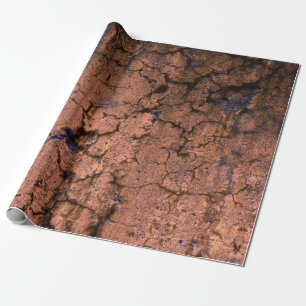 Papier Cadeau Grunge Texture Brown Vintage Découpage rustique
